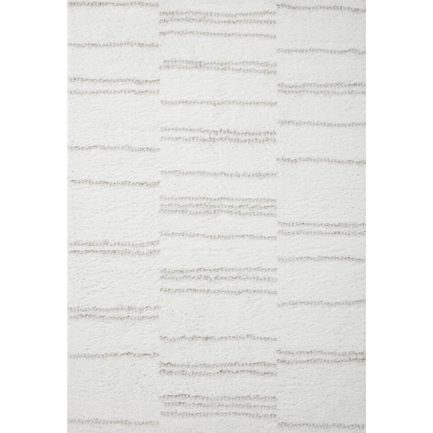 Loloi II Bliss Shag BLS-02 White / Grey Rug
