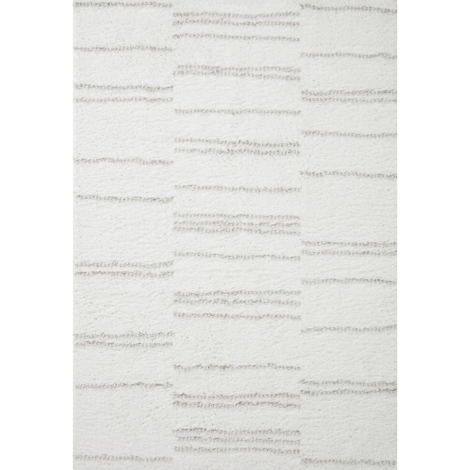 Loloi II Bliss Shag BLS-02 White / Grey Rug