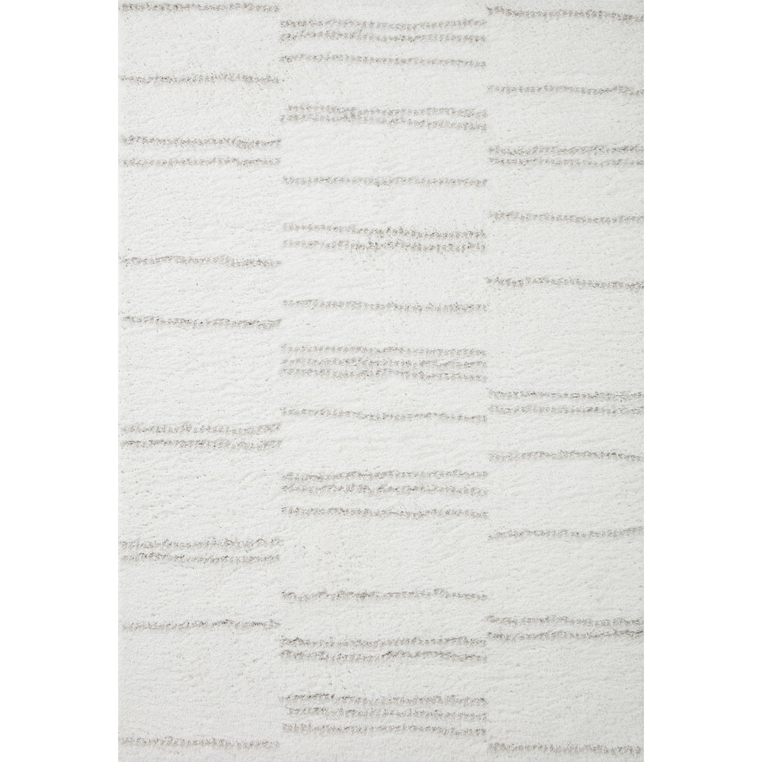 Loloi II Bliss Shag BLS-02 White / Grey Rug