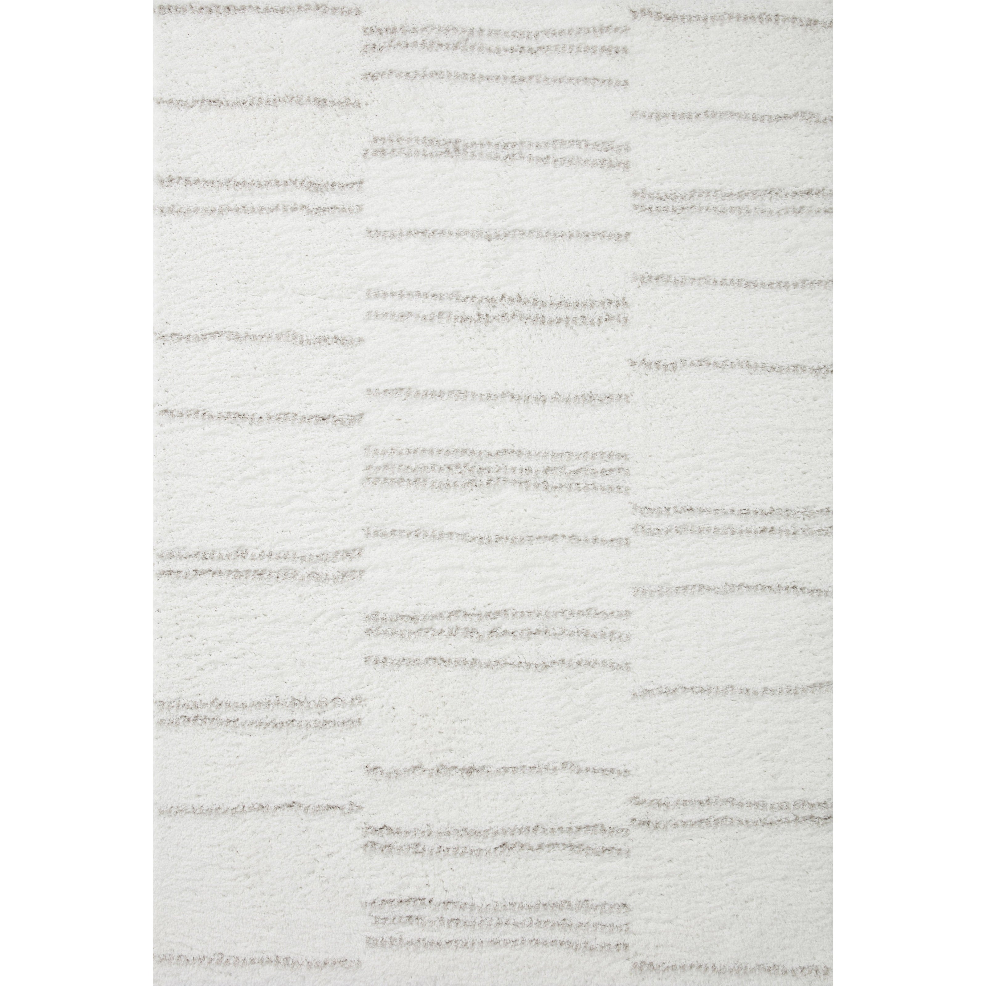 Loloi II Bliss Shag BLS-02 White / Grey Rug