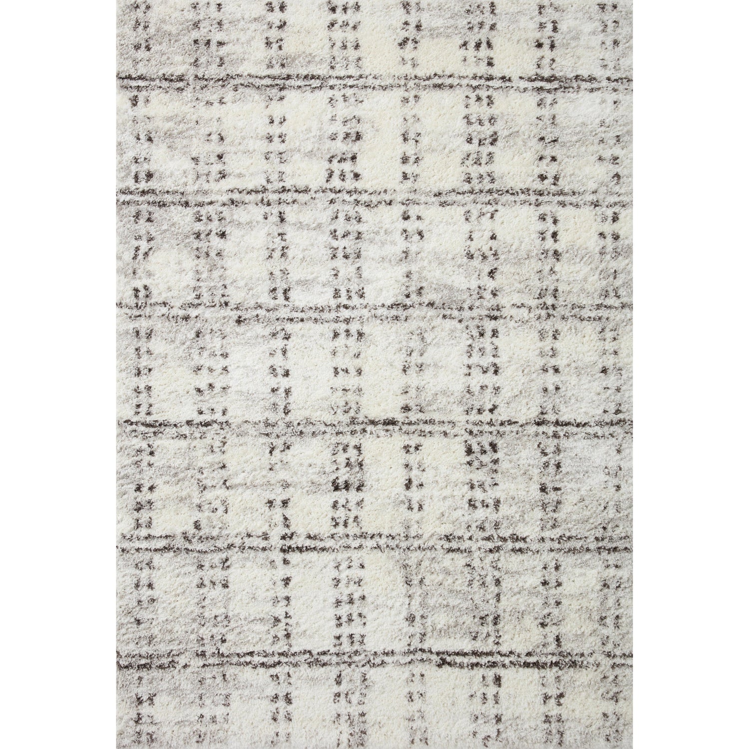 Loloi II Bliss Shag BLS-03 Cream / Grey Rug