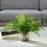 Uttermost Maidenhair Fern In Oxidized Container