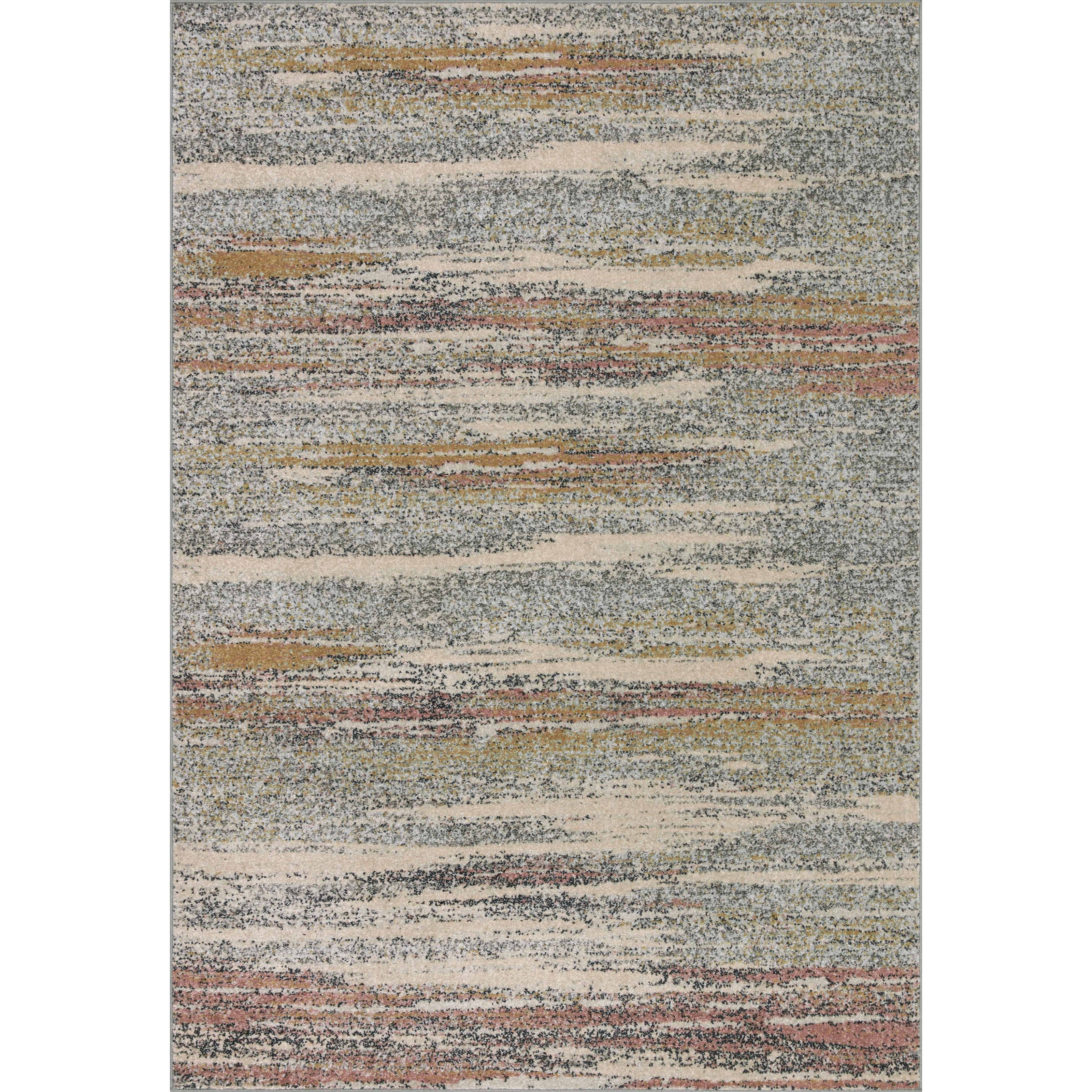Loloi II Bowery BOW-04 Pebble / Multi Rug