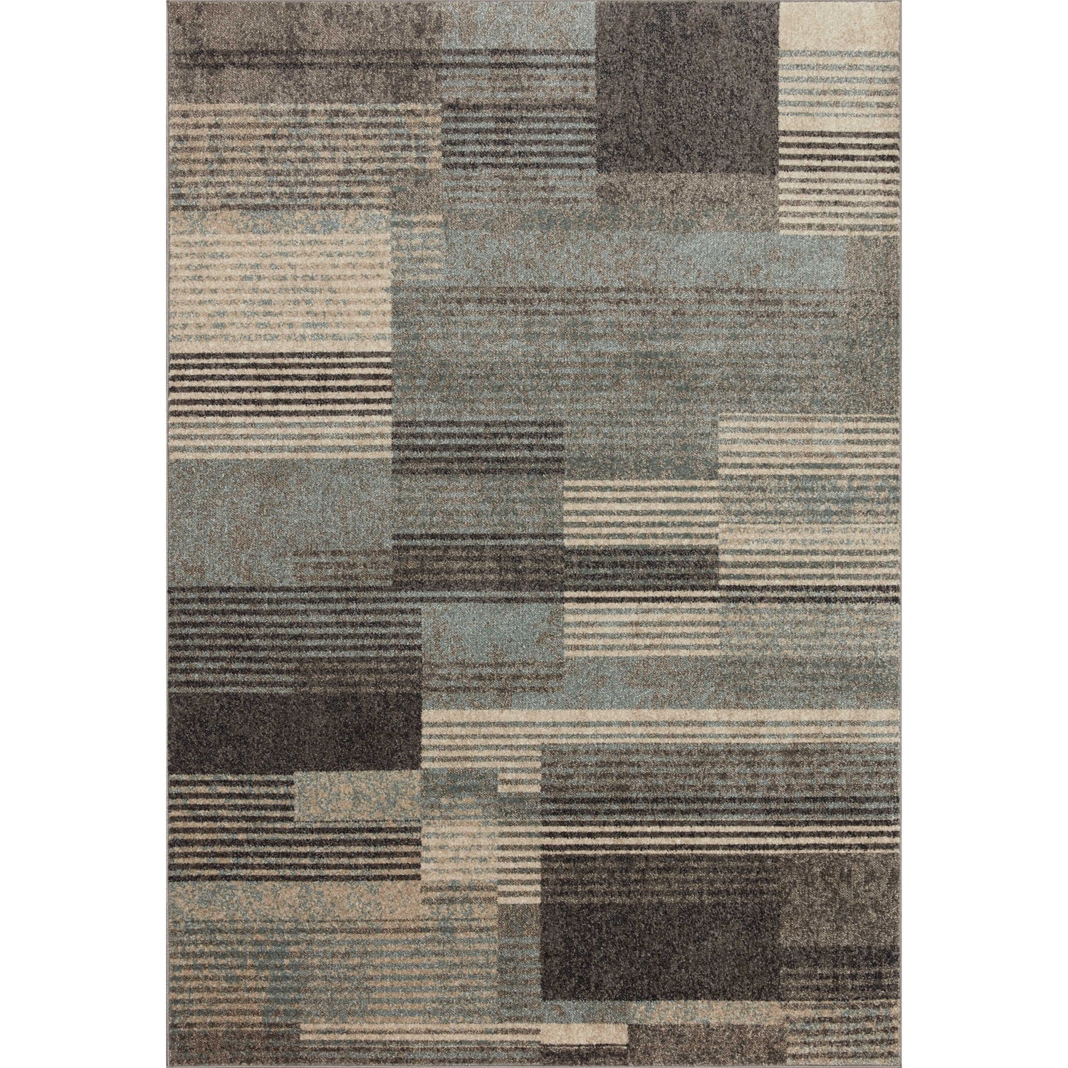 Loloi II Bowery BOW-06 Storm / Taupe Rug
