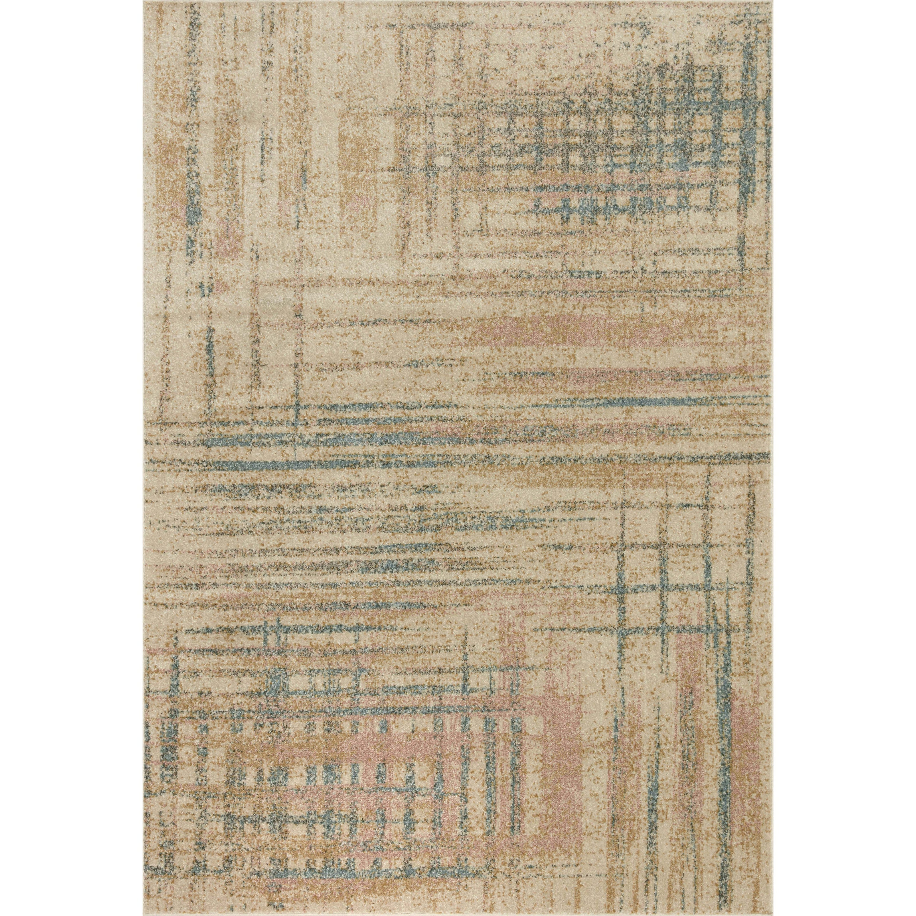 Loloi II Bowery BOW-07 Beige / Multi Rug