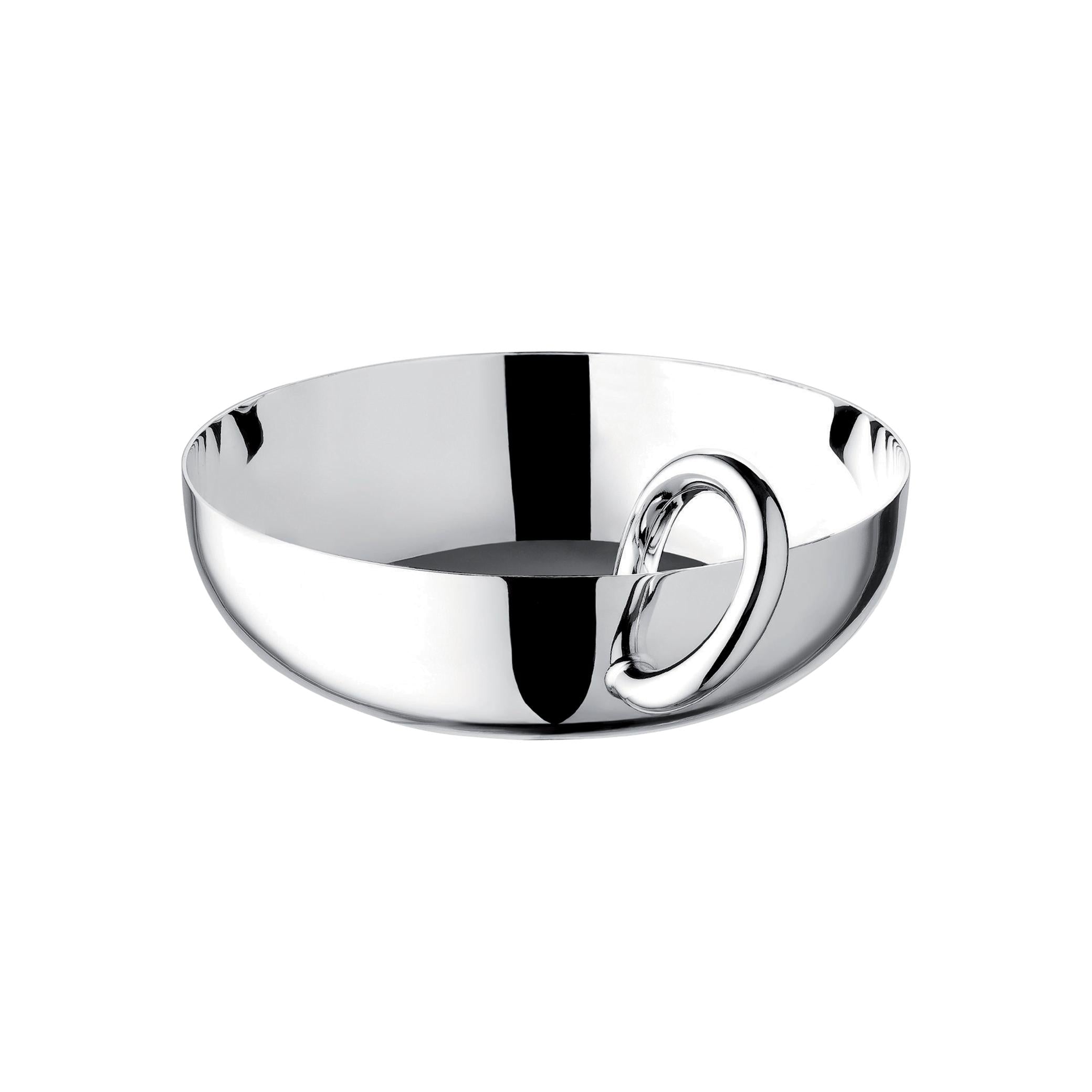 Christofle Vertigo Medium Silver-Plated Snack/Trinket Bangle Bowl
