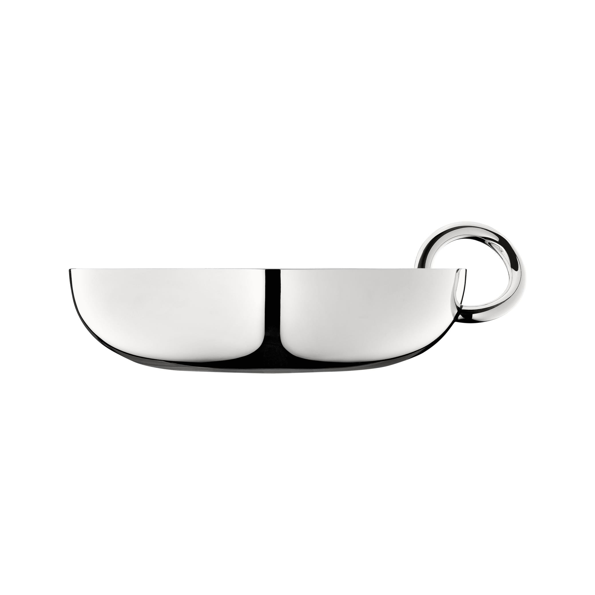 Christofle Vertigo Silver-Plated Snack/Trinket Bangle Bowl