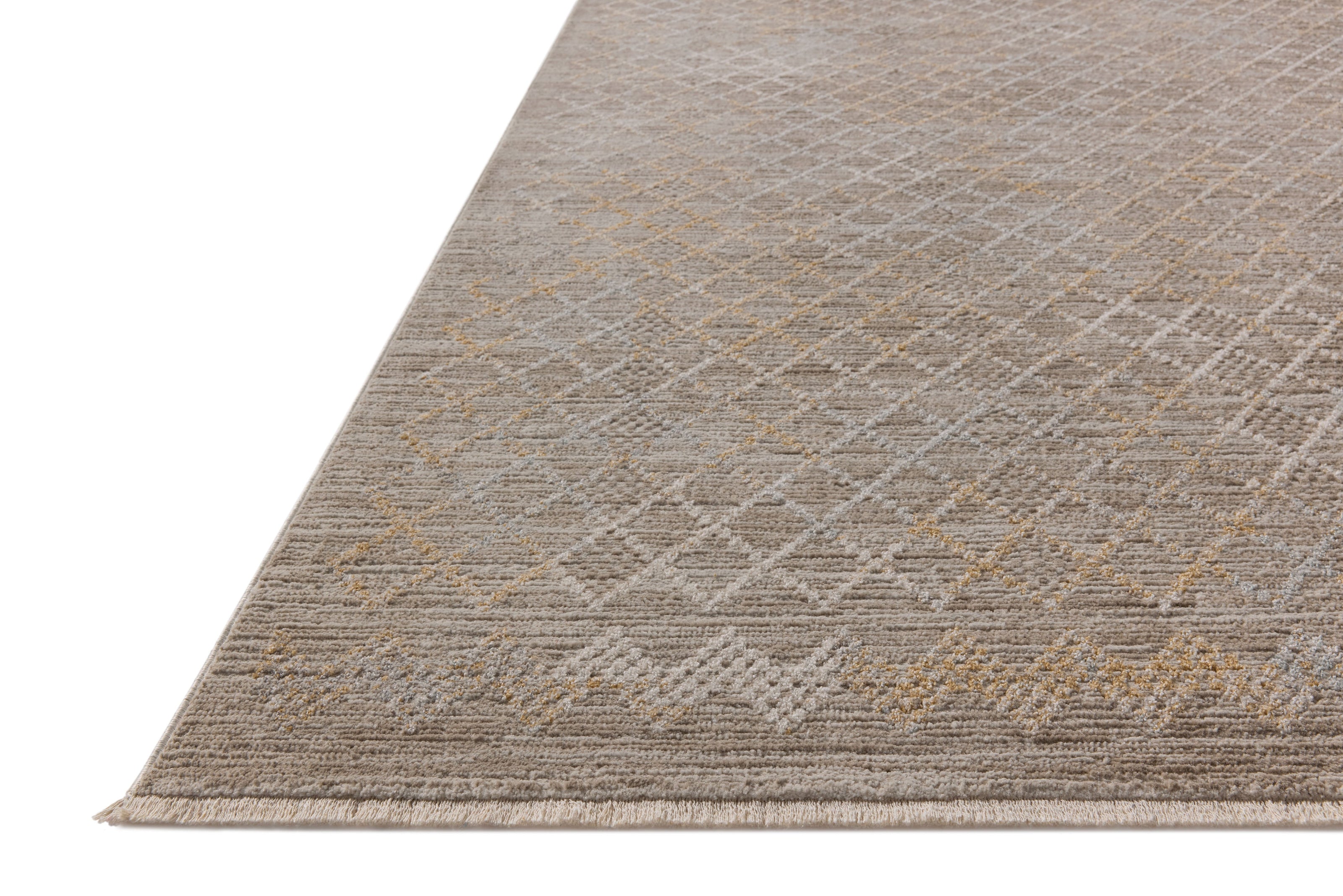 Amber Lewis Cali Taupe / Multi Rug DC10