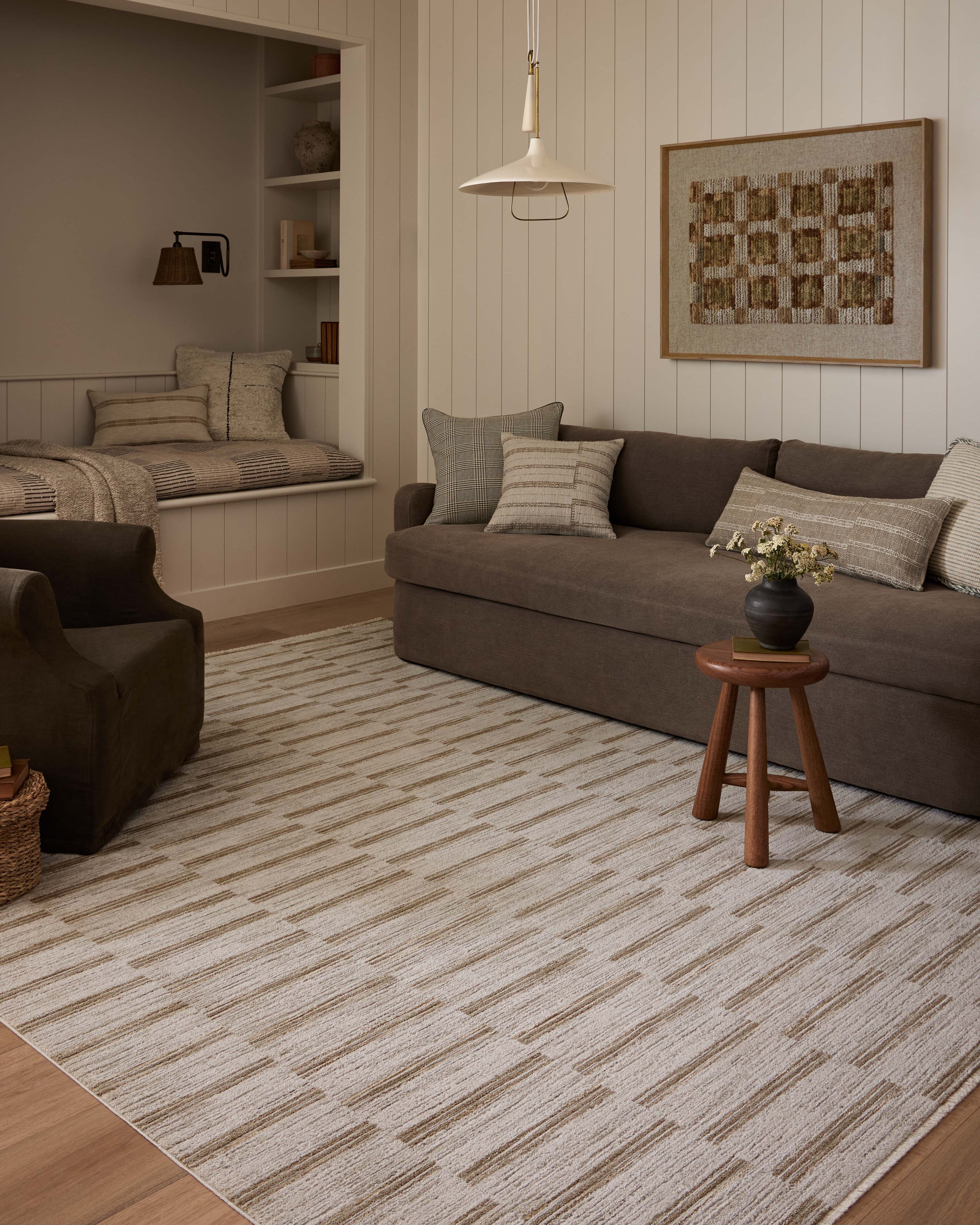 Amber Lewis Cali Ivory / Tobacco Rug DC10