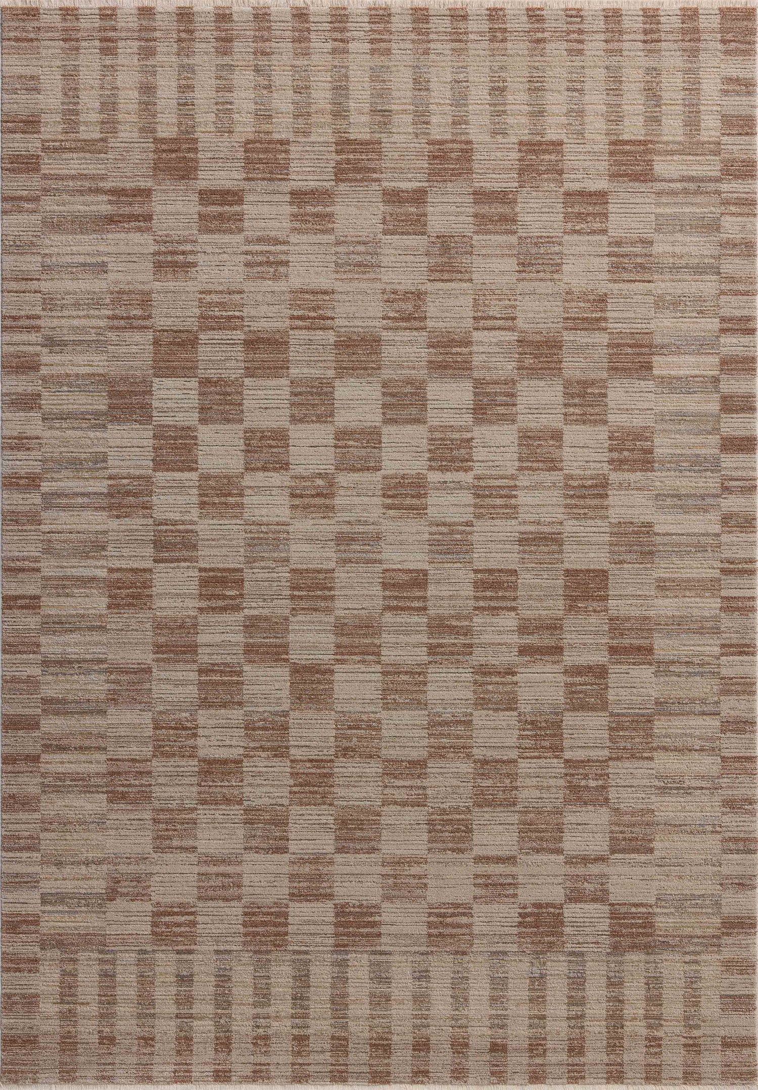 Amber Lewis Cali Brick / Natural Rug DC10