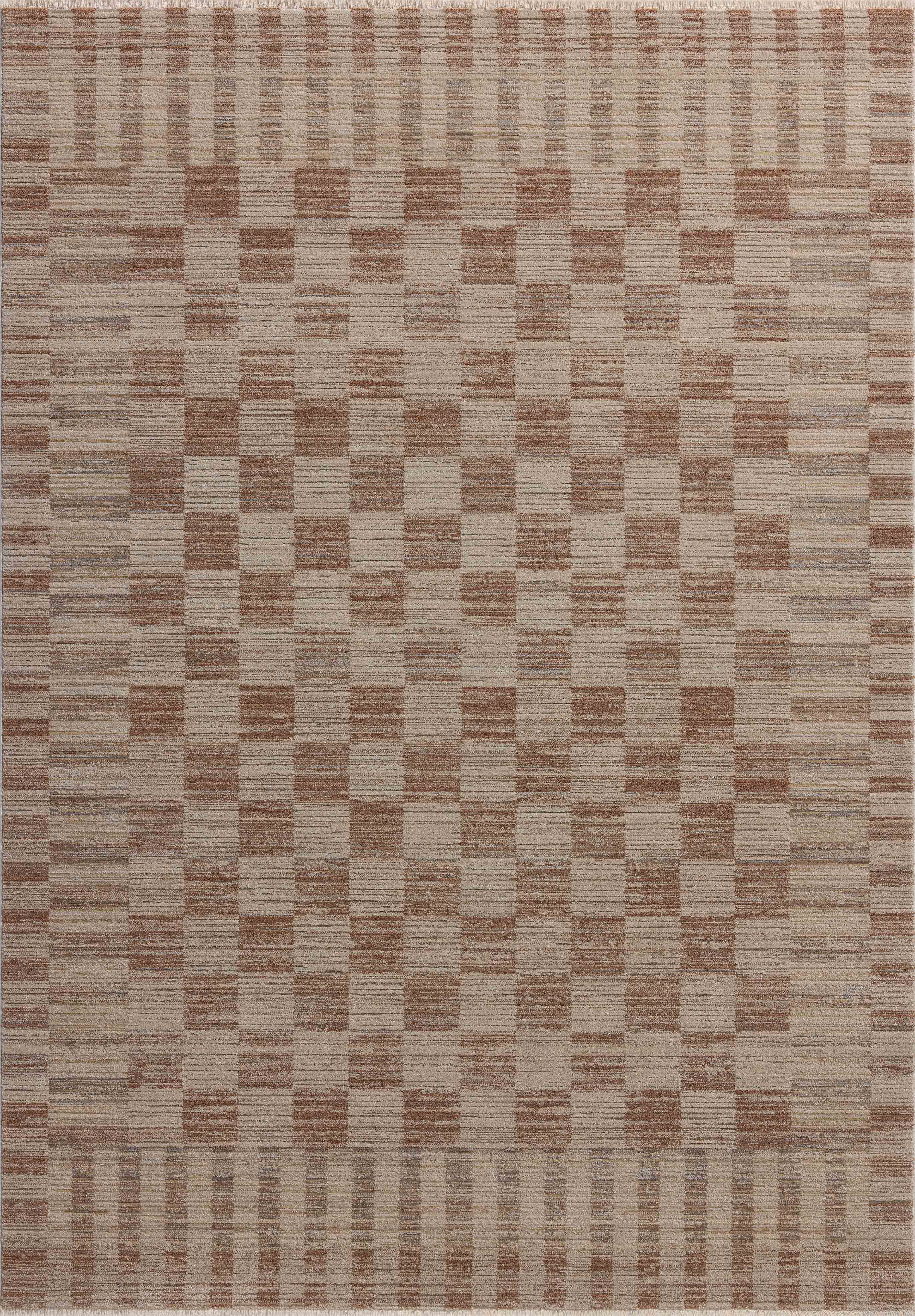 Amber Lewis Cali Brick / Natural Rug DC10