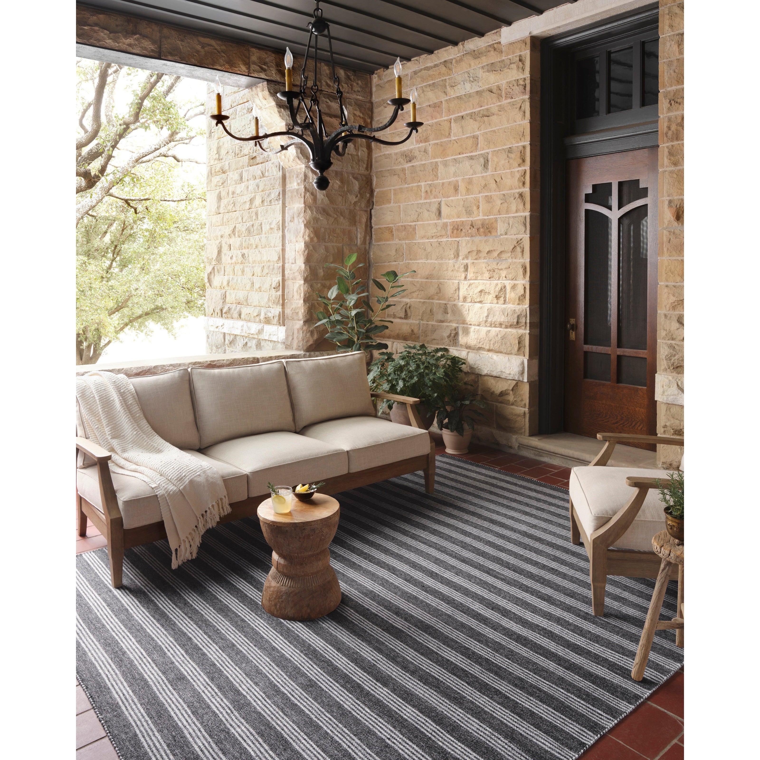Magnolia Home Charlie CHE-01 Rug Charcoal / Grey