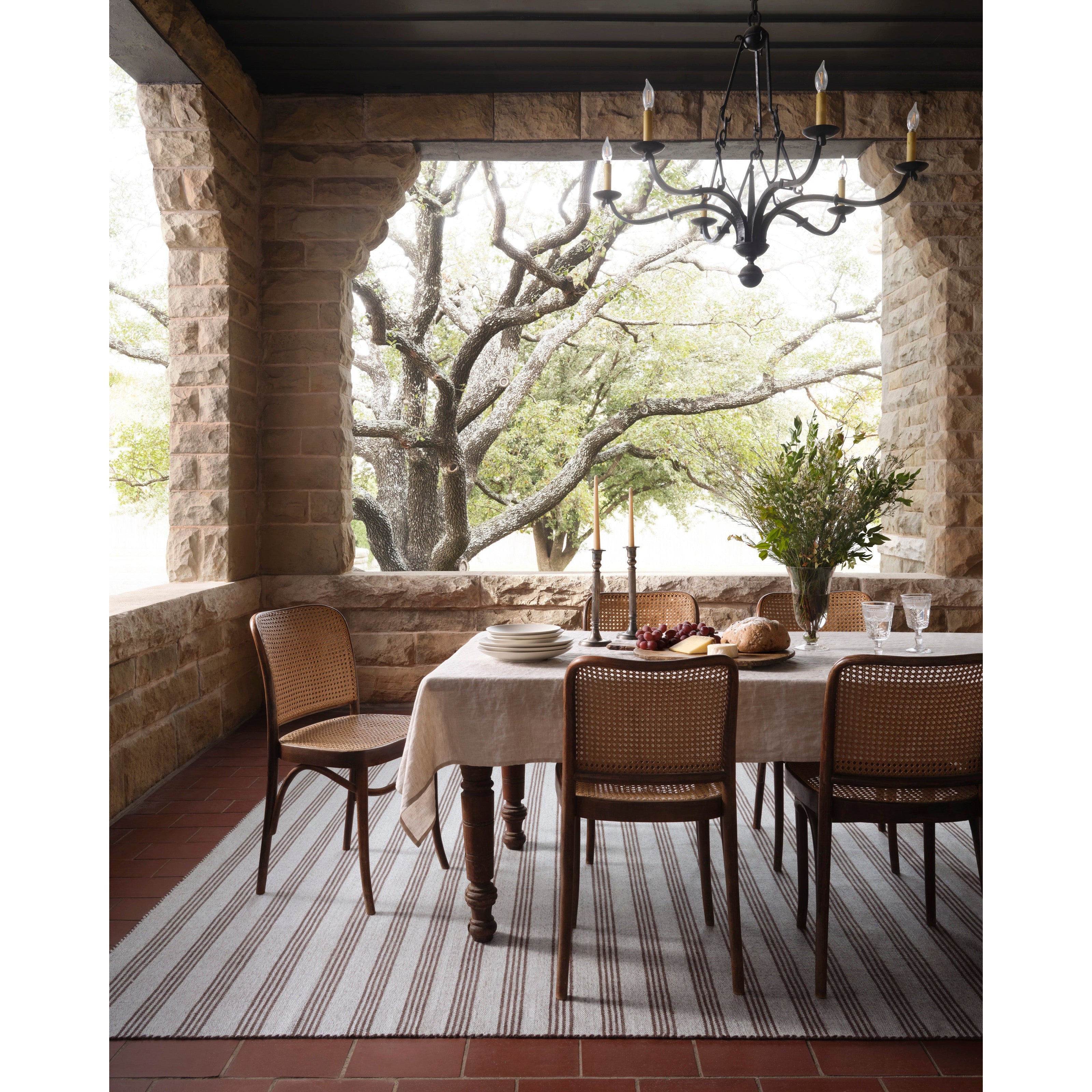 Magnolia Home Charlie CHE-01 Rug Silver / Bark