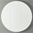 Raynaud Checks Round Buffet Plate Square Center