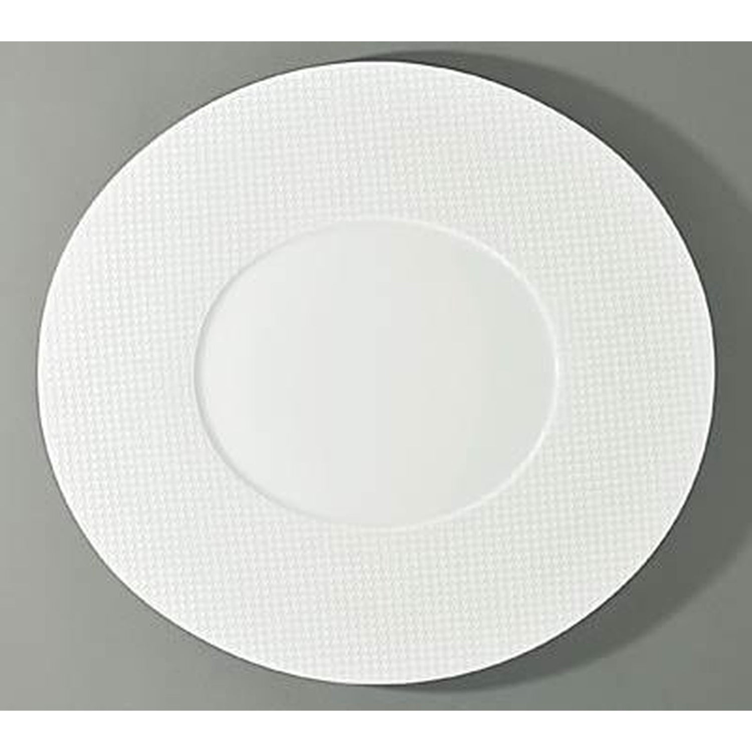 Raynaud Checks Oval Buffet Plate Ovale Center