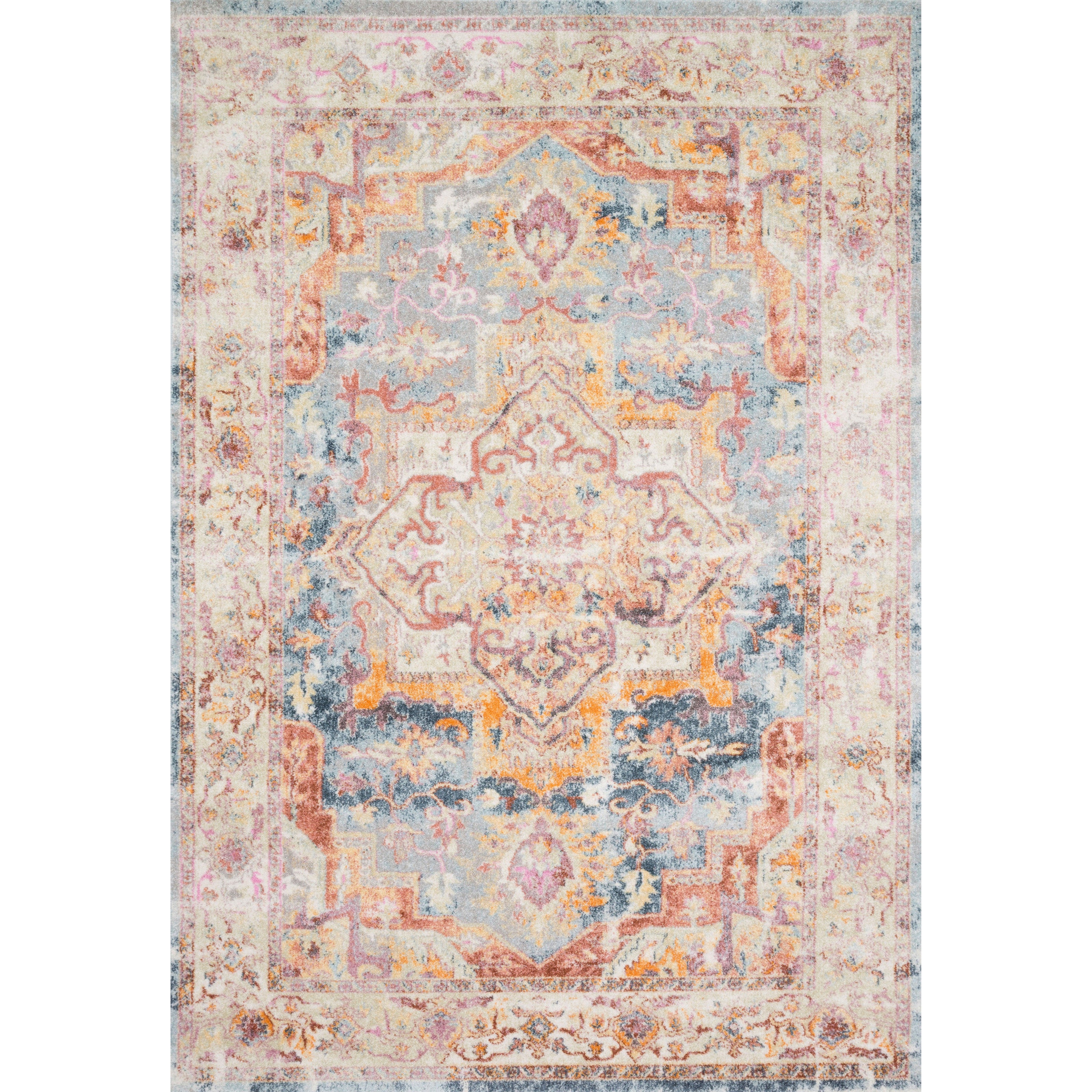 Loloi II Clara CLA-01 Sunset / Ivory Rug