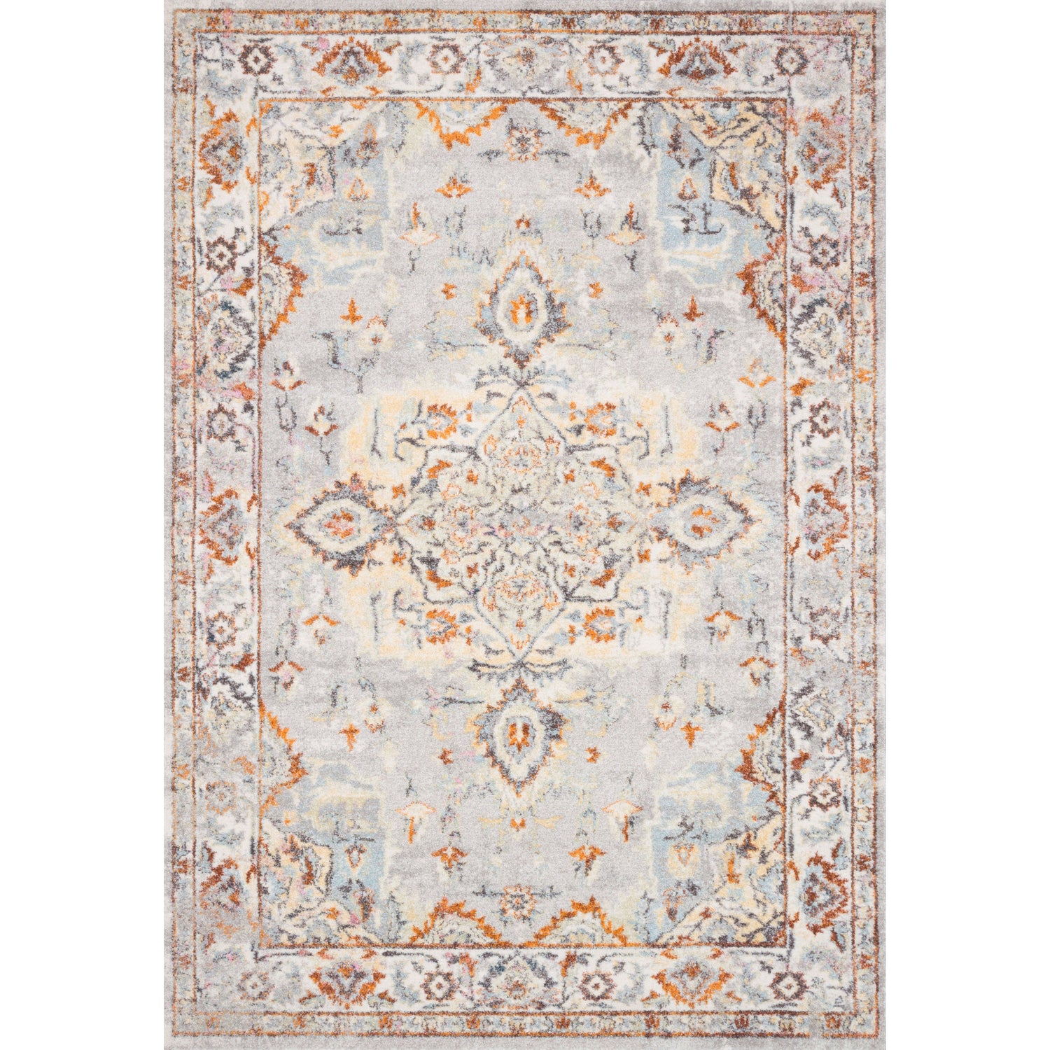 Loloi II Clara CLA-03 Grey / Ivory Rug