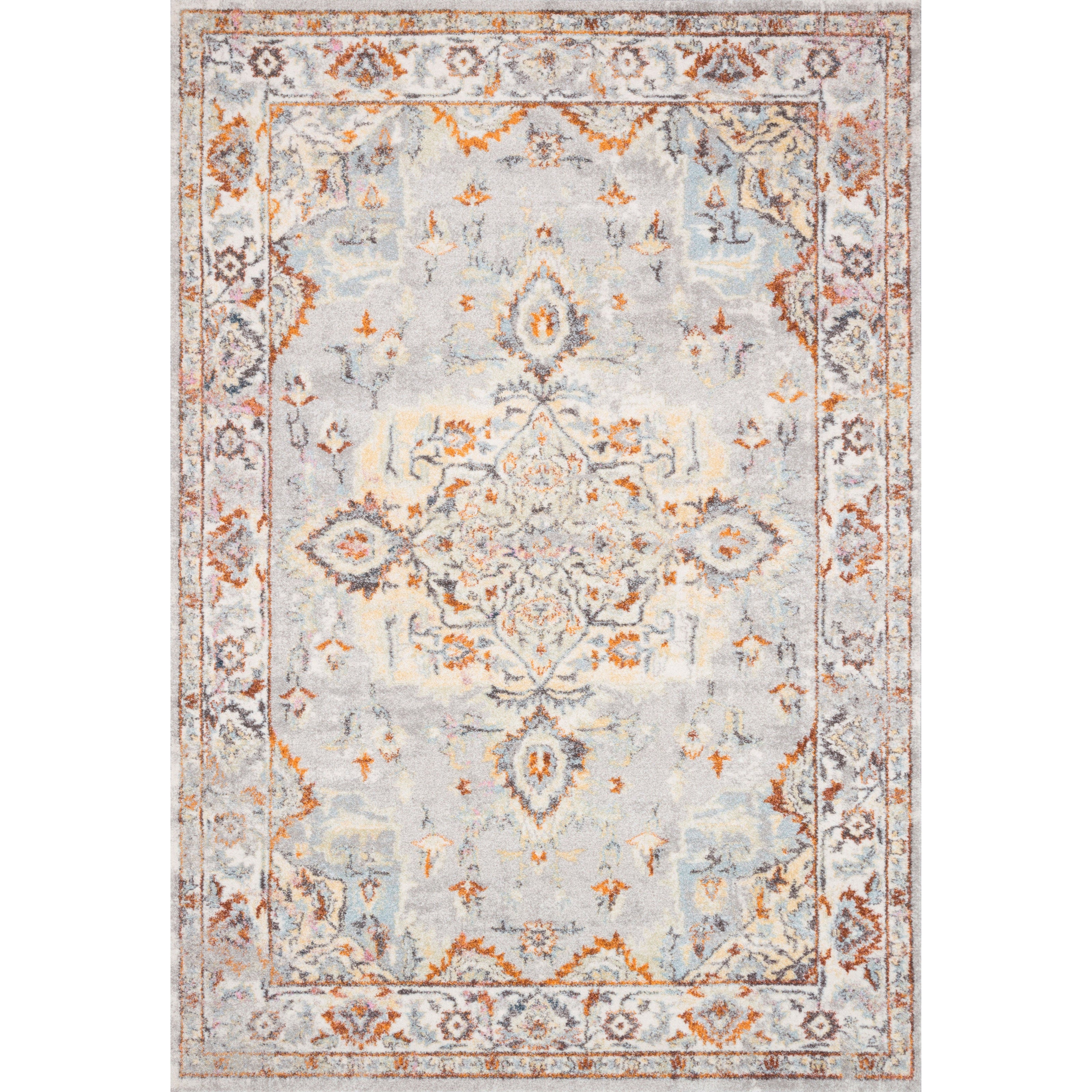Loloi II Clara CLA-03 Grey / Ivory Rug