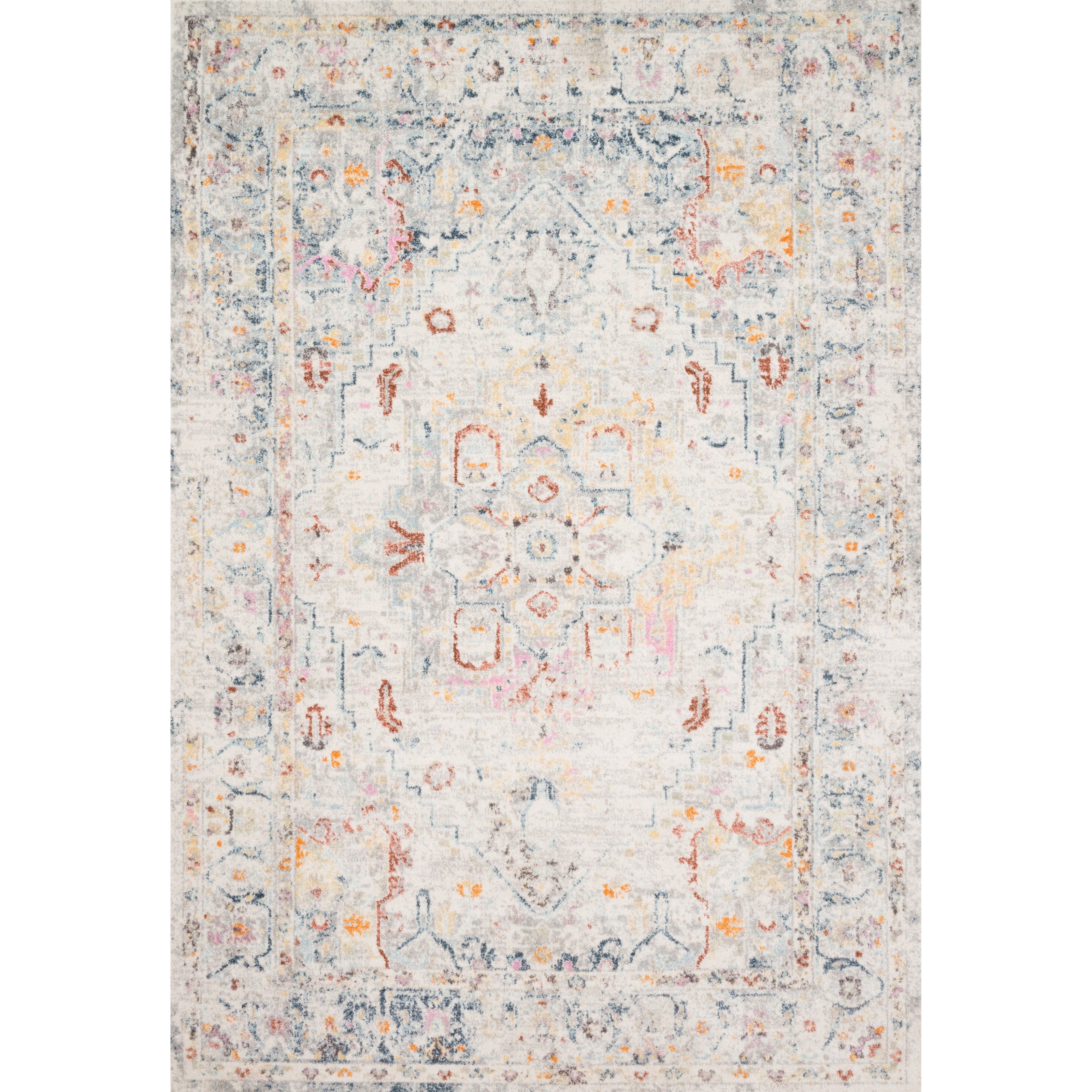 Loloi II Clara CLA-04 Lt Grey / Multi Rug