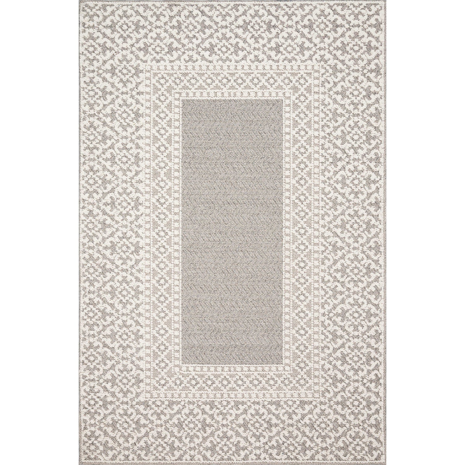 Loloi II Cole COL-05 Grey / Ivory Rug