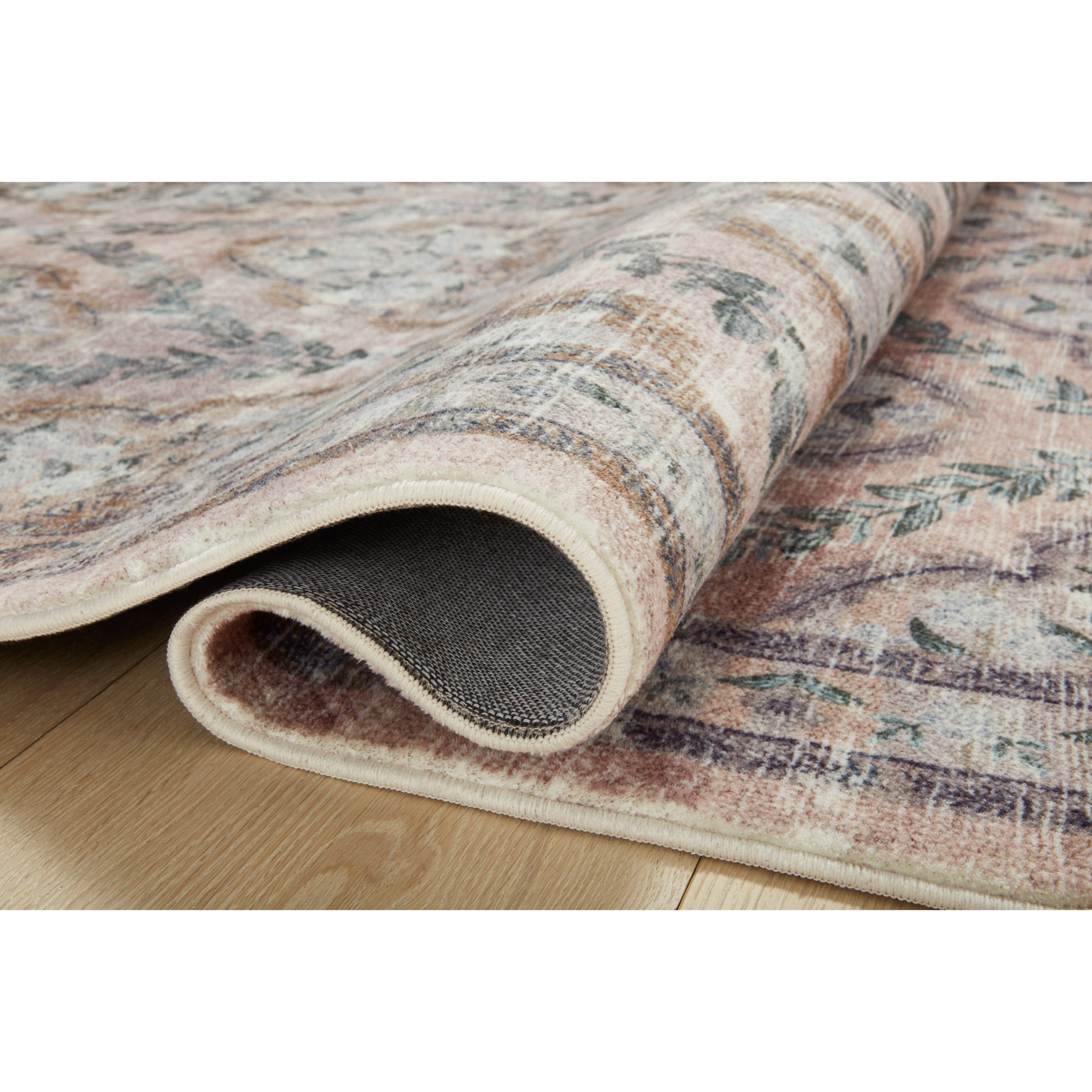 Rifle Paper Courtyard COU-02 Rug Blush