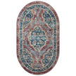 Rifle Paper Courtyard COU-02 Rug Red