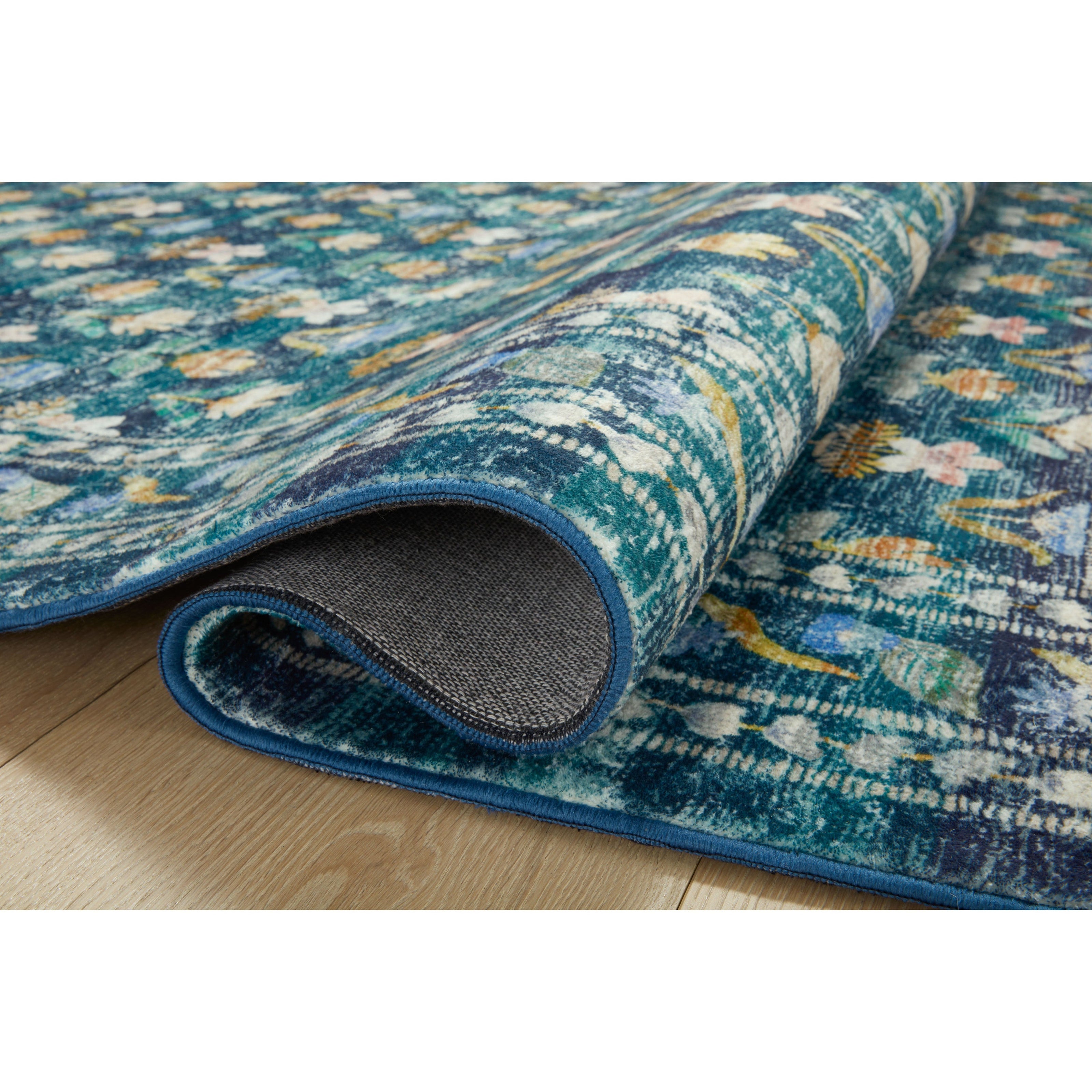 Rifle Paper Courtyard COU-05 Rug Emerald
