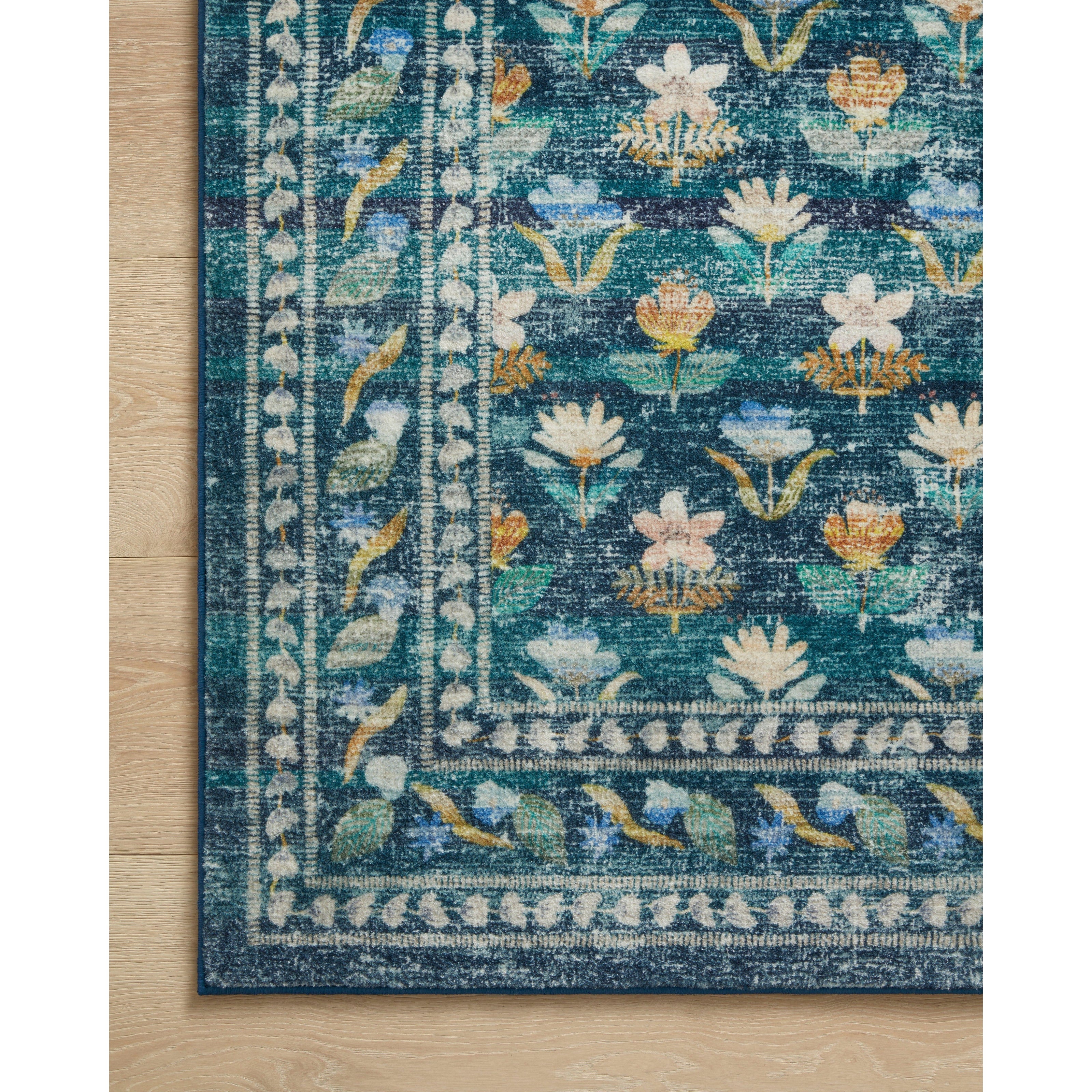 Rifle Paper Courtyard COU-05 Rug Emerald
