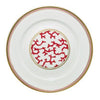 Raynaud Cristobal Rouge / Coral Flat Chop Plate