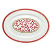 Raynaud Cristobal Rouge / Coral Oval Dish/Platter / Platter