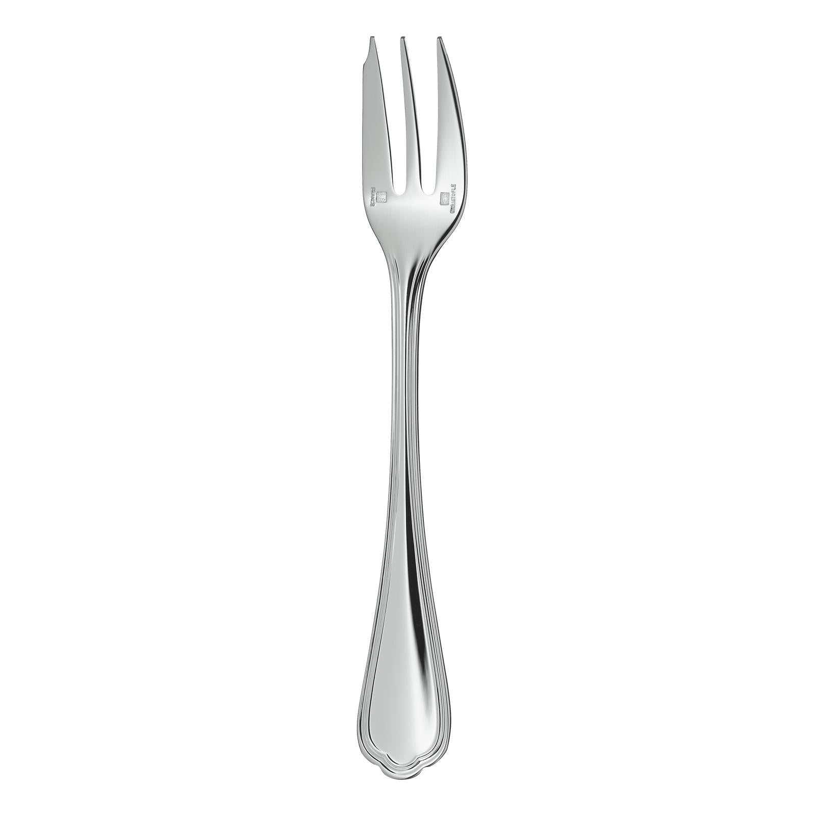 Christofle Spatours Silver Plated Cake Fork