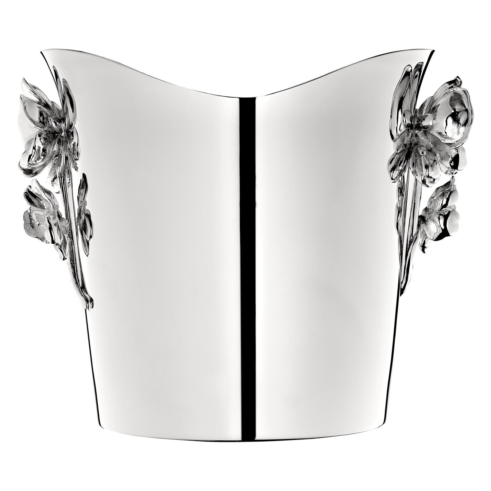 Christofle Anémone Silver Plated Champagne Bucket