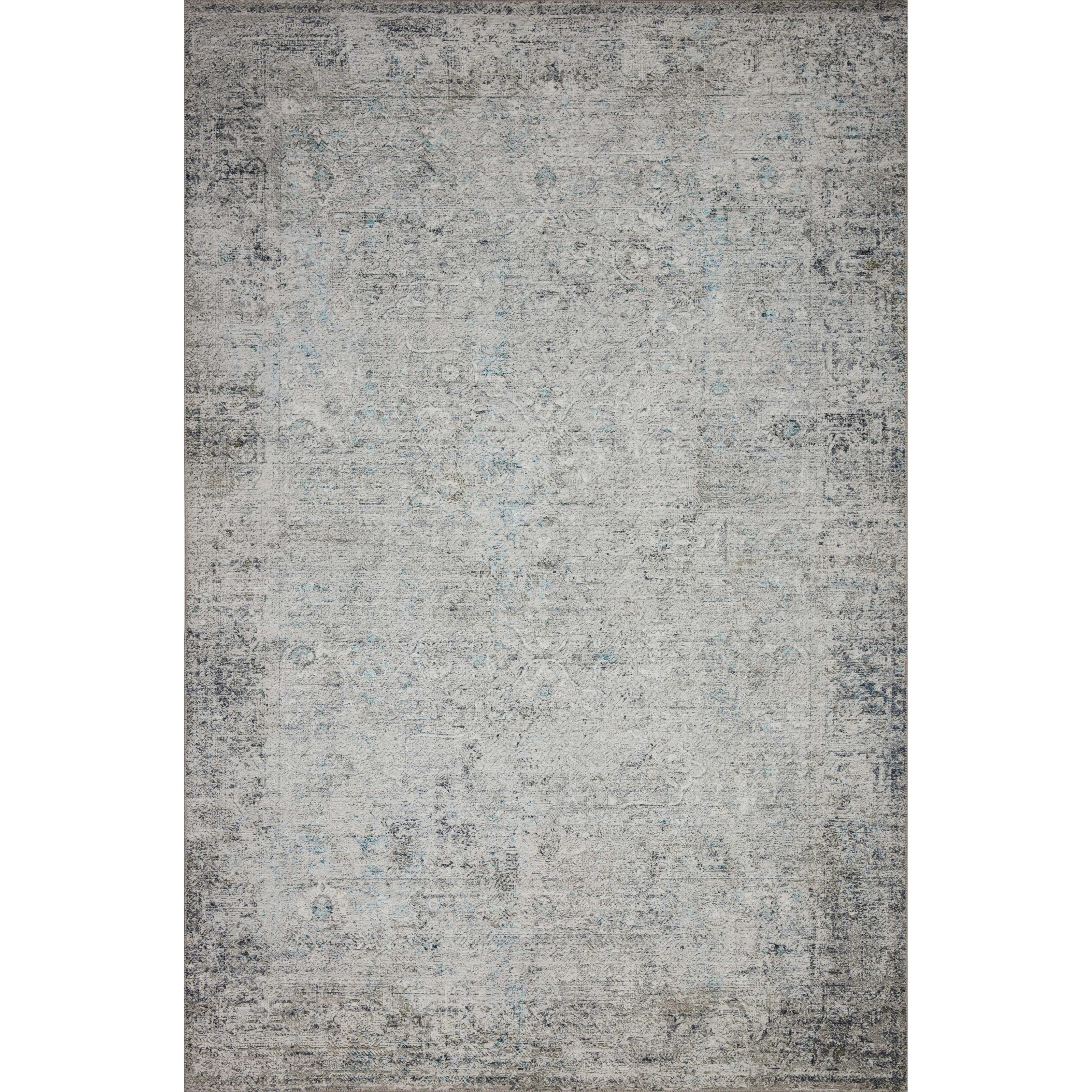 Loloi II Drift DRI-05 Ivory / Silver Rug