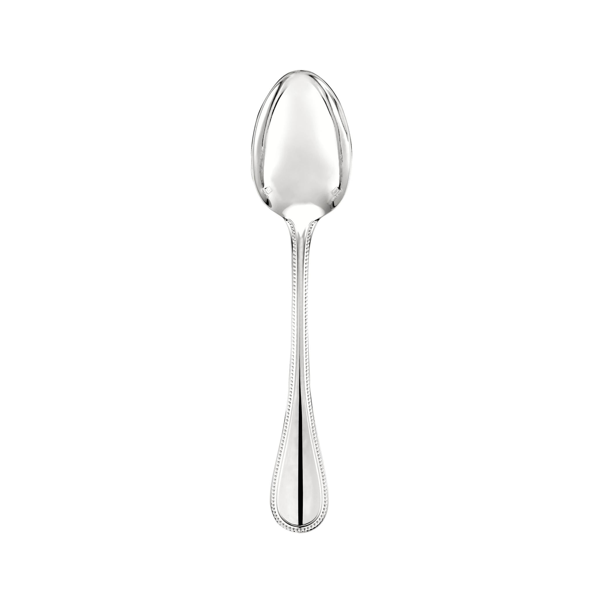 Christofle Perles Silver-Plated Dessert Spoon