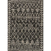 Loloi Emory EB-09 lack / Ivory Rug