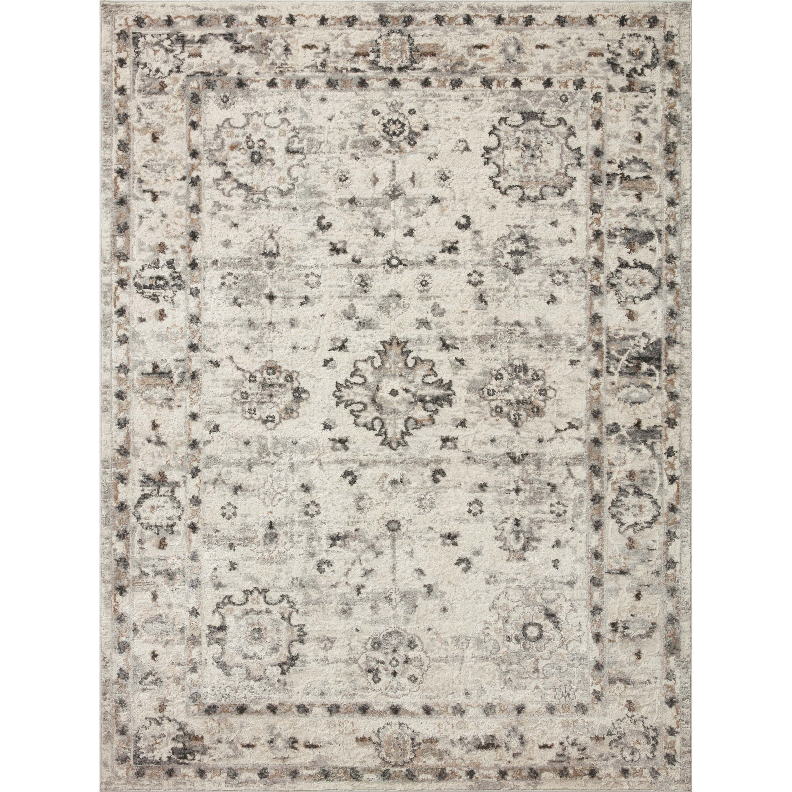 Loloi II Estelle EST-01 Ivory / Stone Rug