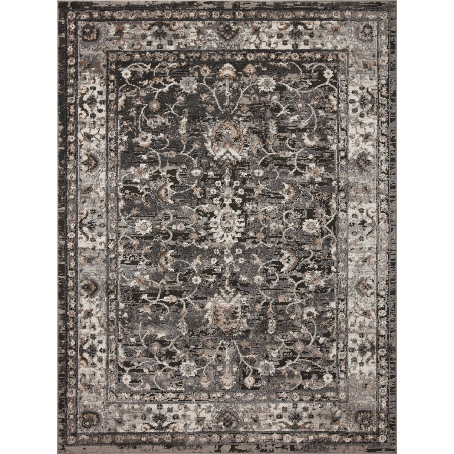 Loloi II Estelle EST-02 Charcoal / Grey Rug