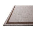Loloi II ESN-02 Dove / Coffee Rug DC10