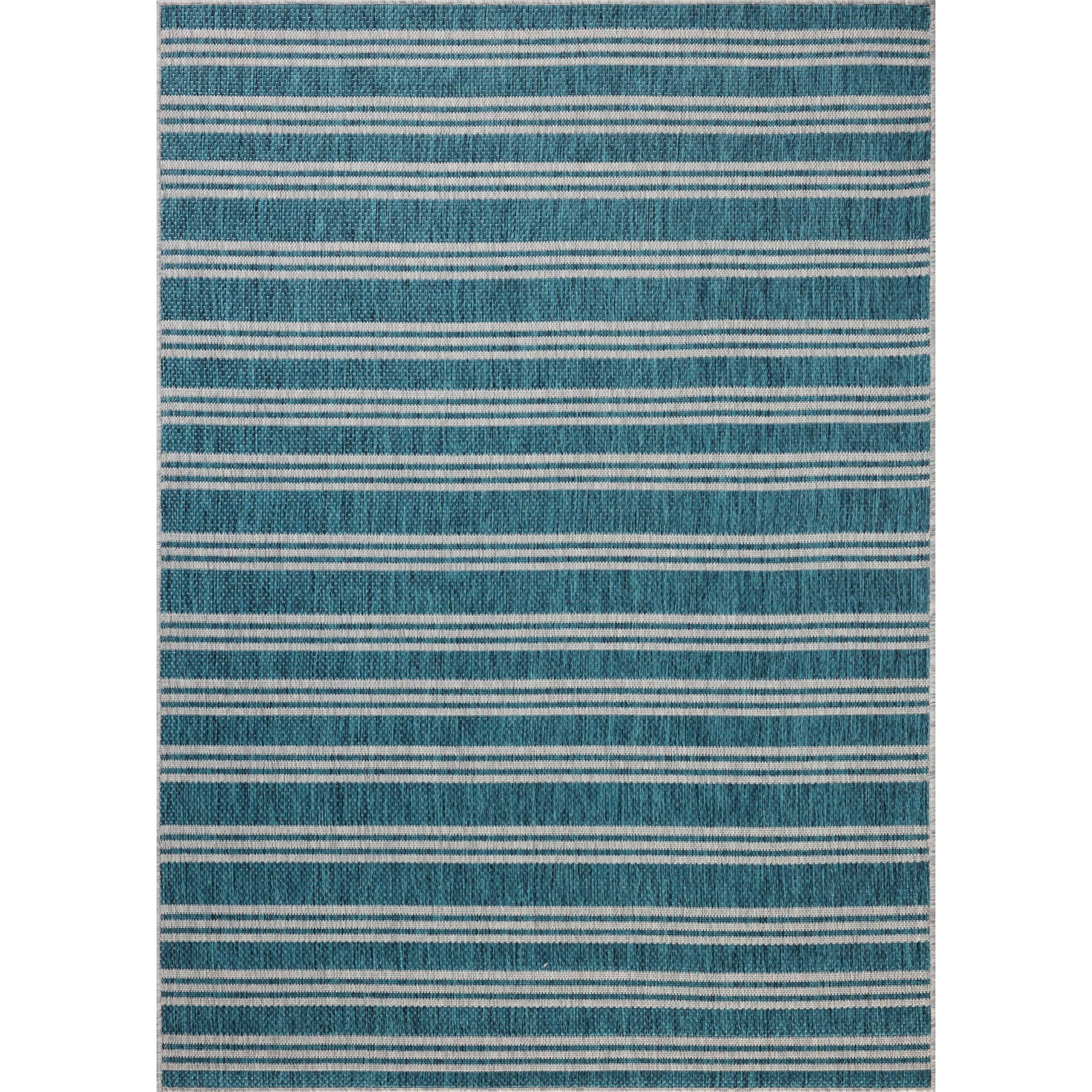 Loloi II ESN-04 Teal / Fog Rug DC10