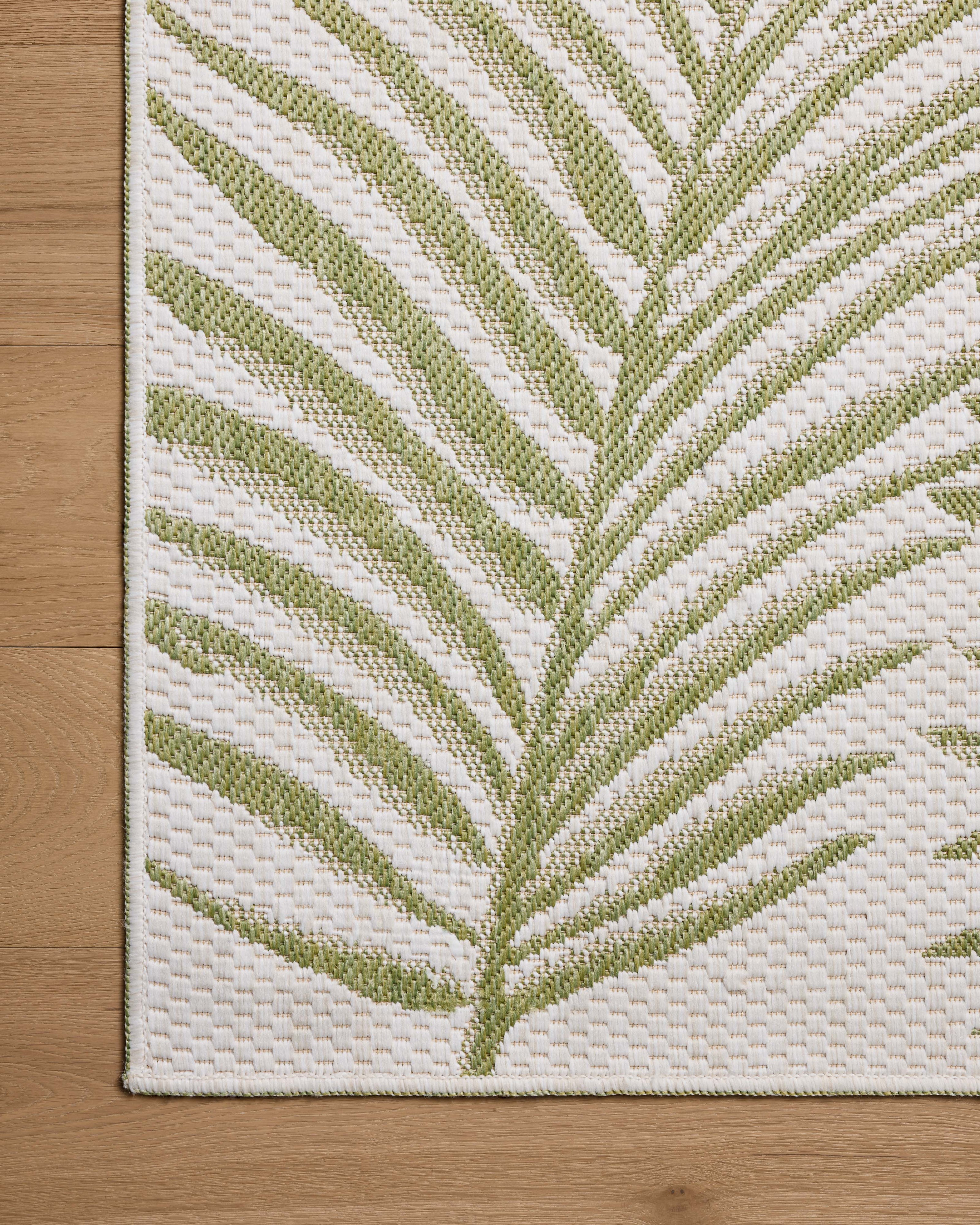Loloi II ESN-06 Ivory / Green Rug DC10