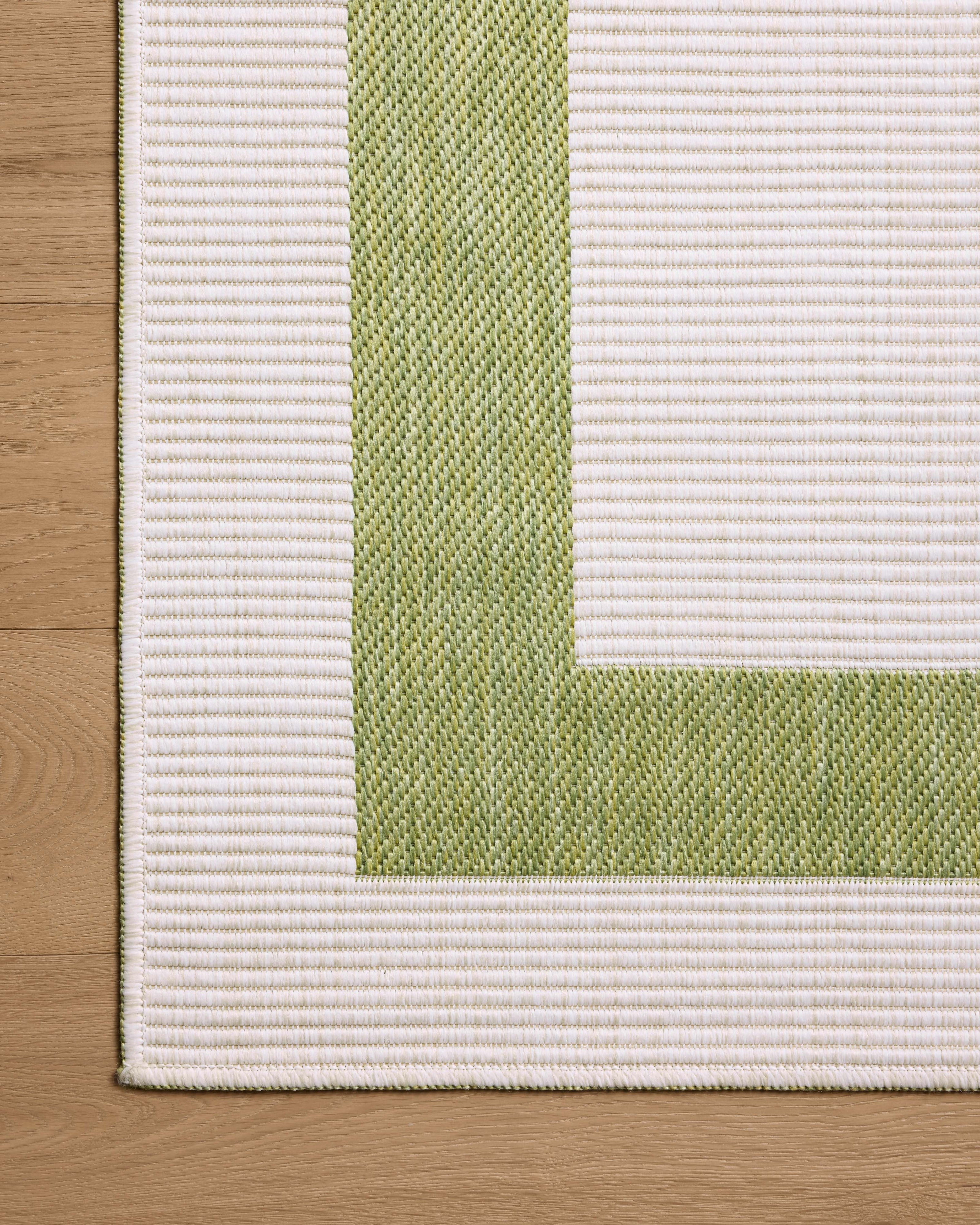 Loloi II ESN-07 Green / Ivory Rug DC10
