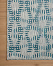 Loloi II ESN-10 Fog / Teal Rug DC10
