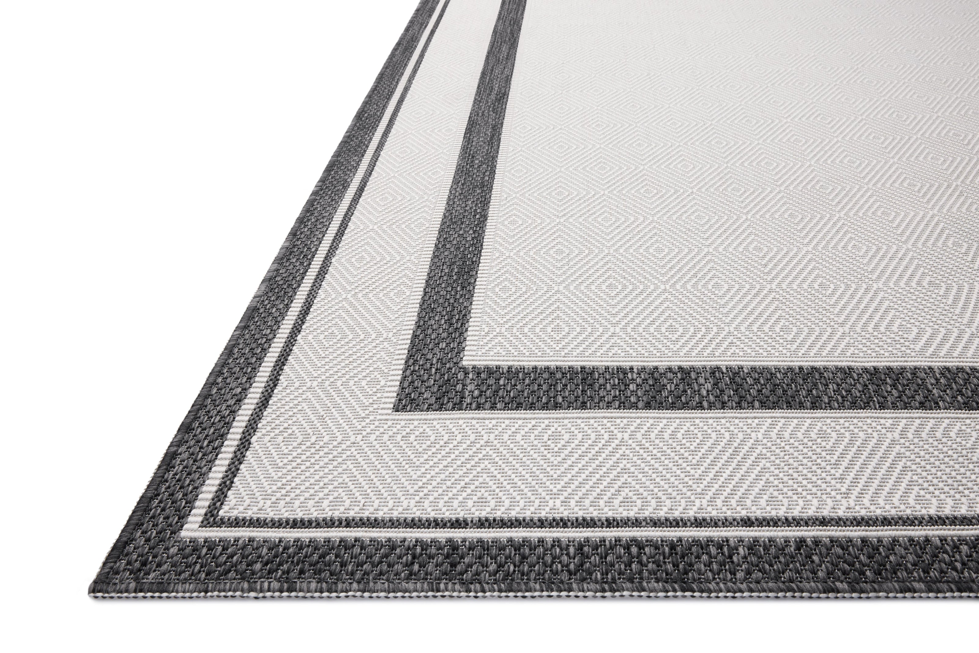 Loloi II ESN-11 Onyx / Ivory Rug DC10