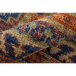Feizy Fillmore 6929F Traditional Geometric Rug in Red/Green/Blue