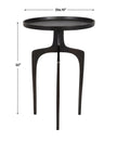 Modern Accents Curved Legs and Round Top Table
