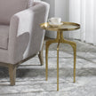 Modern Accents Curved Legs and Round Top Table