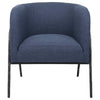 Uttermost Jacobsen Denim Barrel Chair