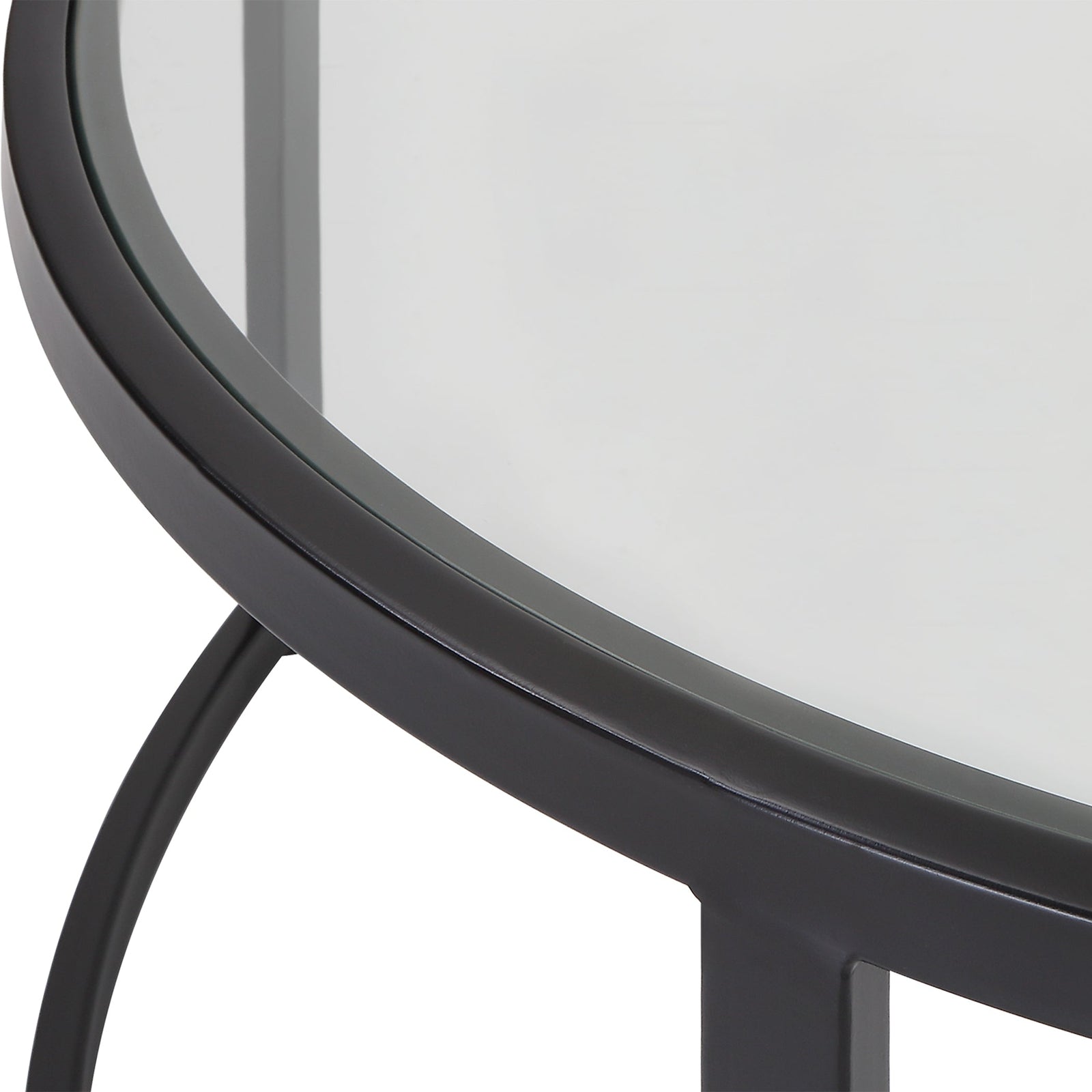 Uttermost Rhea Black Nesting Coffee Tables - Set of 2