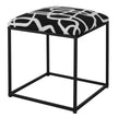 Uttermost Twists And Turns Fabric Accent Stool Clearance