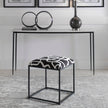 Uttermost Twists And Turns Fabric Accent Stool Clearance